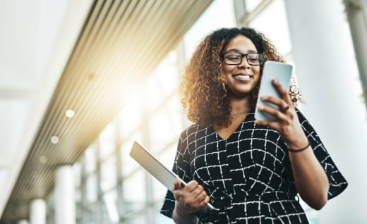 Digitizing the customer journey for seamless experiences. Lab worker entering data into a computer - data scientist